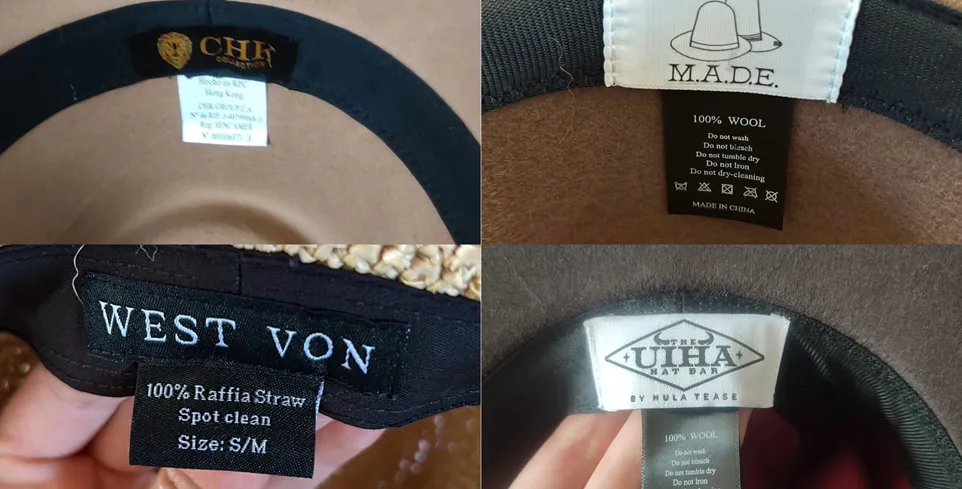 Custom Labels on Hats