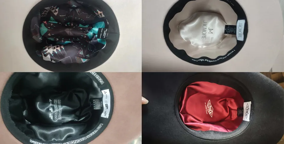 High-Quality Hats Lining
