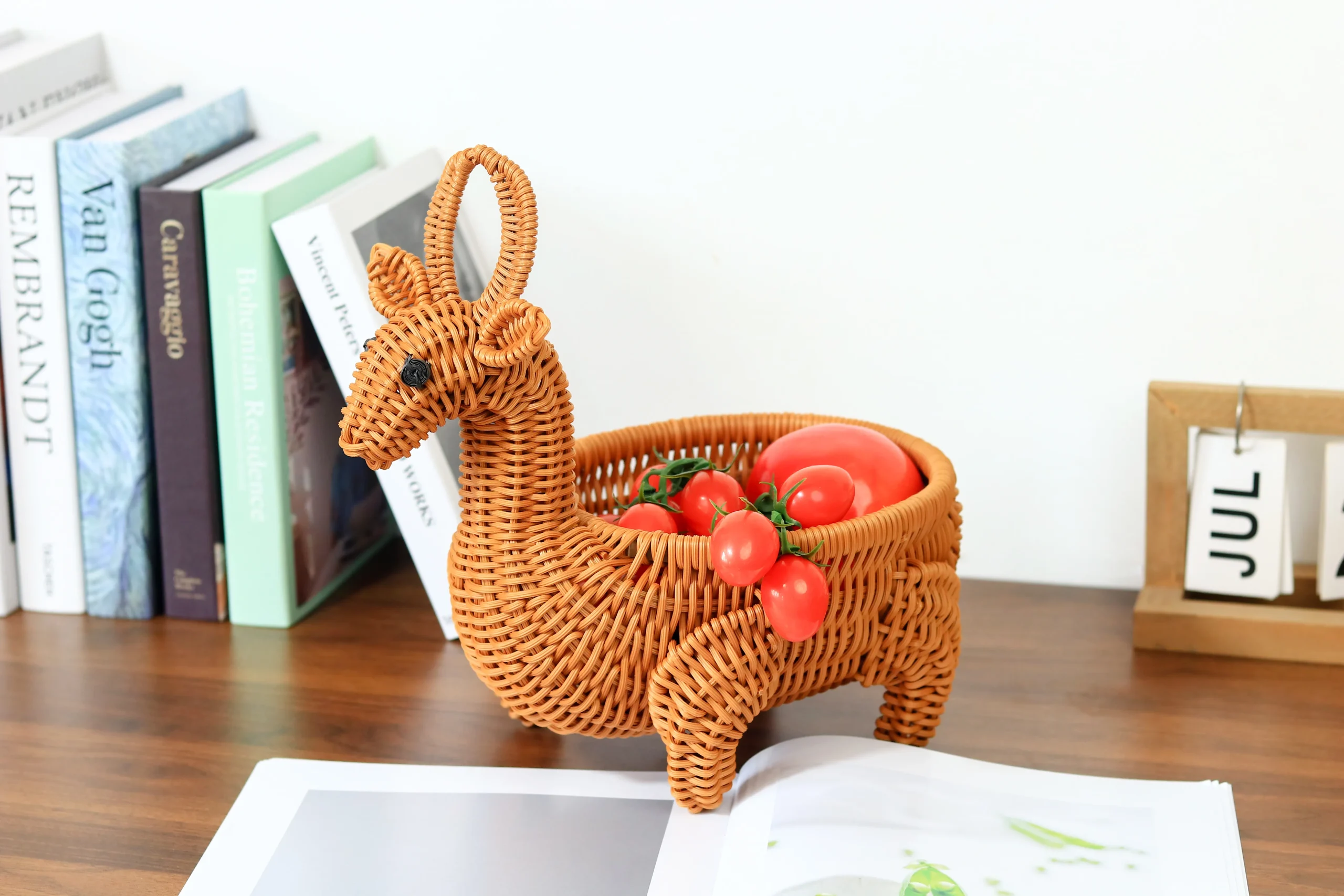 Stylish Straw Basket
